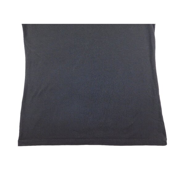 Dagi Black Scoop Neck Cotton Stretch Tank Top – Women’s Size 46 XL Basic - Picture 5 of 9